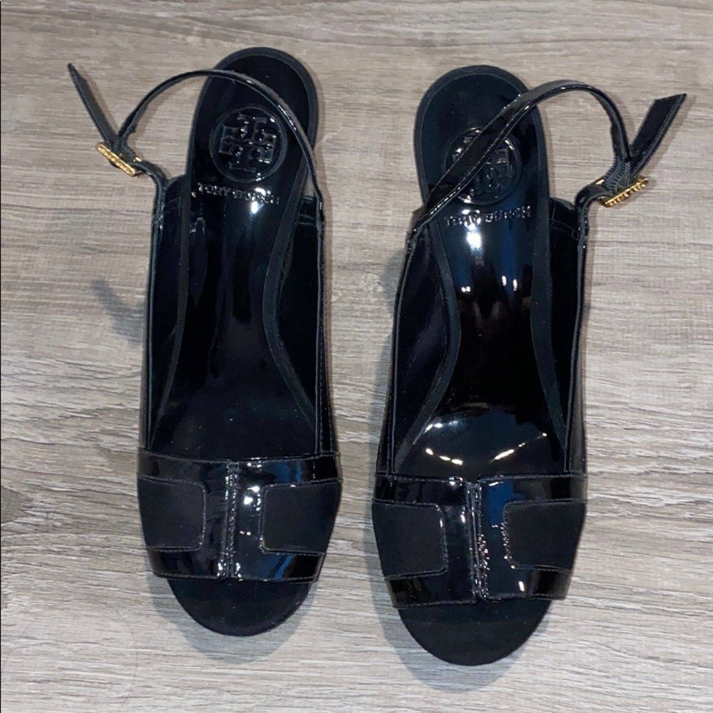 Tory Burch black heels